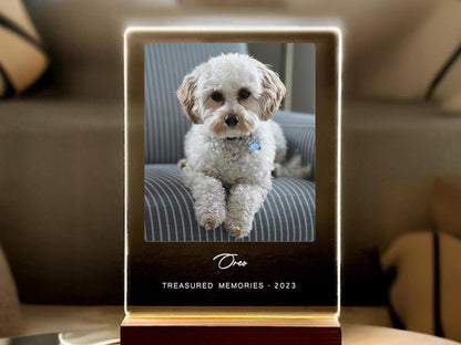 Personalized Pet Memorial Plaque, Gifts for Pet Loss, Sympathy Gift for Dog Mom Dad, Pet Loss Gift