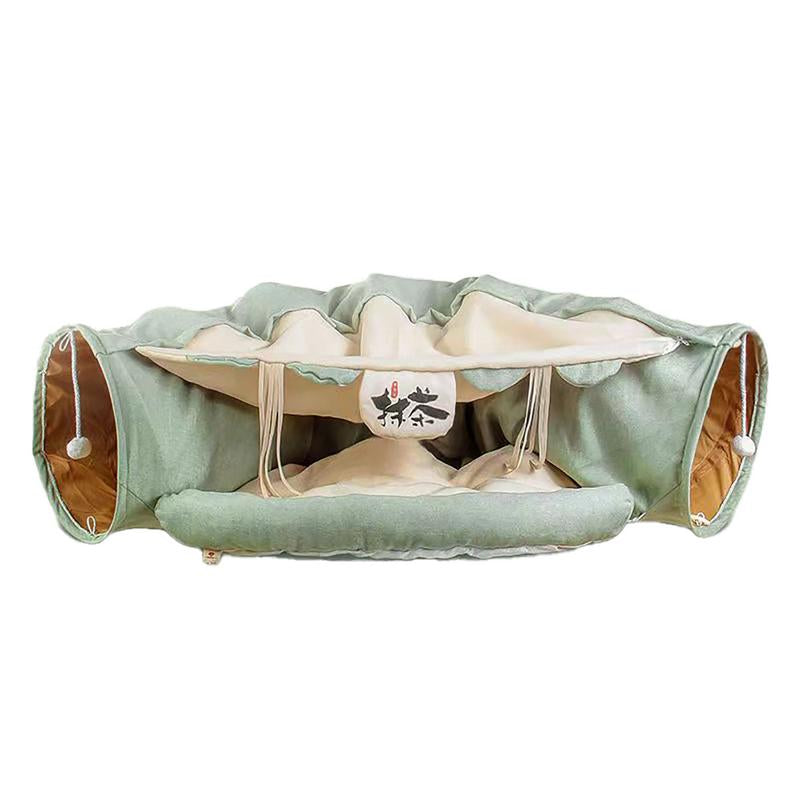 Multifunctional Pet Nest Cat Tunnel and Cat Bed 2 in 1