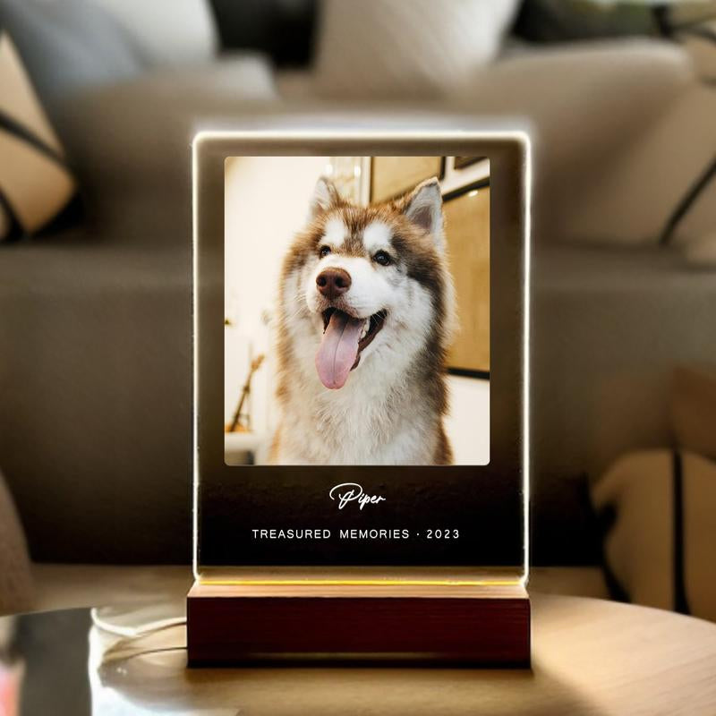 Personalized Pet Memorial Plaque, Gifts for Pet Loss, Sympathy Gift for Dog Mom Dad, Pet Loss Gift